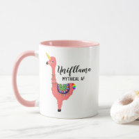 Funny Unicorn Flamingo Llama Inspiring Unifllama