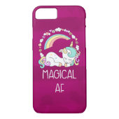 Funny Unicorn Gezegde Magical AF Case-Mate iPhone Case (Achterkant)