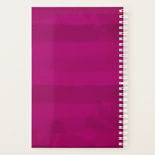 Funny Unicorn Gezegde Magical AF Planner (Achterkant)