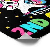 Funny Unicorn Good  Poster (Hoek)
