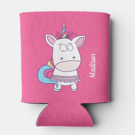 Funny Unicorn, koelbox Blikjeskoeler (Achterkant)