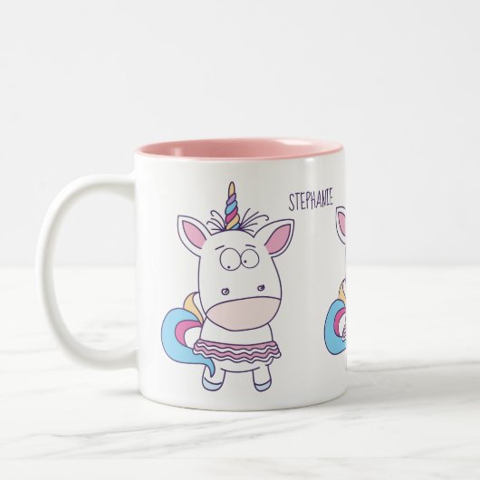 Funny Unicorn, mokken op de douanenaam (Links)