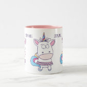 Funny Unicorn, mokken op de douanenaam (Center)