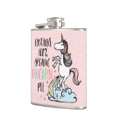 Funny Unicorn - Organic Unicorn Pee Heupfles (Links)