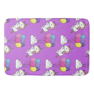 Funny Unicorn Pattern Magic Horse Badmat
