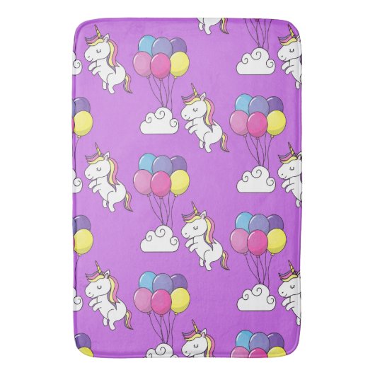 Funny Unicorn Pattern Magic Horse Badmat (Voorkant Verticaal)