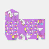 Funny Unicorn Pattern Magic Horse Bedankdoosjes (Uitgevouwen)