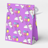 Funny Unicorn Pattern Magic Horse Bedankdoosjes (Achterkant)