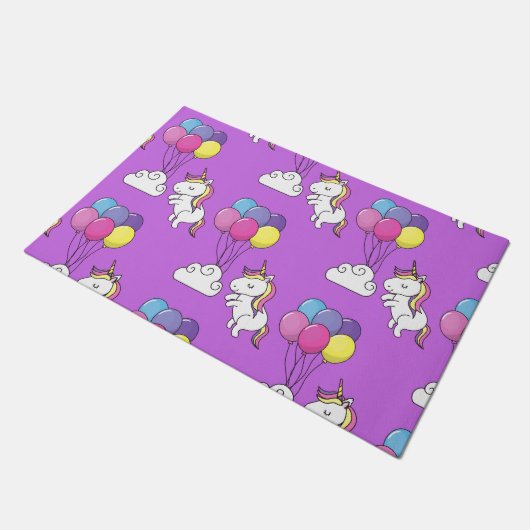 Funny Unicorn Pattern Magic Horse Deurmat (Schuin)