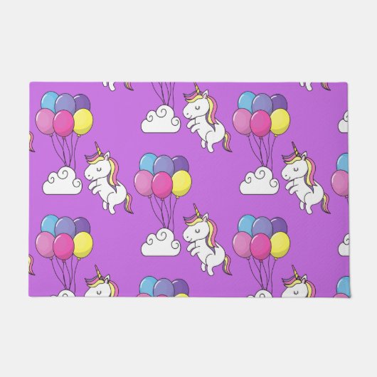 Funny Unicorn Pattern Magic Horse Deurmat (Voorkant)