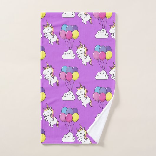 Funny Unicorn Pattern Magic Horse Handdoek (Handdoek)
