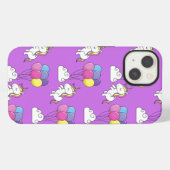 Funny Unicorn Pattern Magic Horse iPhone Hoesje (Achterkant horizontaal)