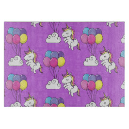 Funny Unicorn Pattern Magic Horse Snijplank