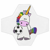 Funny Unicorn Plays Soccer Voetbal (Enkel)