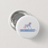 Funny Unicorn Ronde Button 3,2 Cm (Voorkant /achterkant)