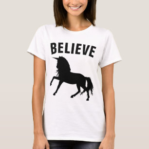 Funny UNICORN T-shirts GELOVEN