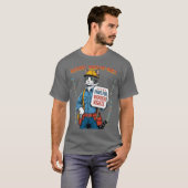 Funny Union Feline Member Labor Day T-shirt (Voorkant volledig)
