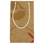 Funny Unique Pirate Treasure Map Klein Cadeauzakje (Voorkant)