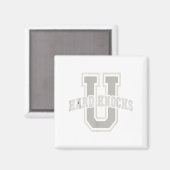 Funny University Of Hard Knocks Affirmation Colleg Magneet (Voorkant / Achterkant)