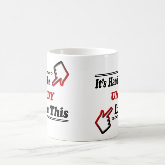 Funny untidy koffiemok (Center)