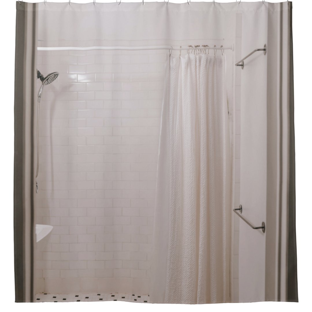 Funny Upload je eigen Shower Foto Creëer Custom Douchegordijn Zazzle.nl