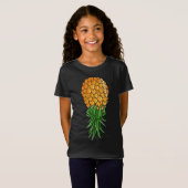 Funny Upside down Pineapple Gift for Men Coo T-shirt (Voorkant volledig)