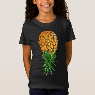Funny Upside down Pineapple Gift for Men Coo T-shirt