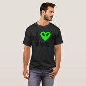 Funny Uranus Gag Space Planet I Love Uranus T-shirt (Voorkant volledig)