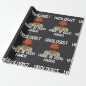 Funny Urologist Cadeaupapier (Uitgerold)