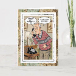 Funny Urology Dept Old Fart Just For Fun Card Kaart