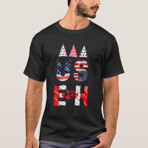 Funny US Eh American Canadian, Funny Usa, Funny Ca T-shirt
