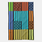 Funny USA Flag Theedoek (Verticaal)