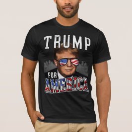 Funny  USA Sunglazen Donald Trump T-shirt
