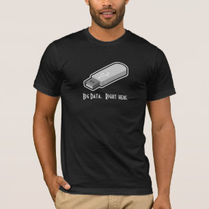 Funny USB drive Big Data T-shirt