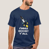Funny Vaccine Booster Shot Immunisation I mma Boos T-shirt (Voorkant)