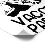 Funny Vaccine Prt Vaccination Fully Vaccinate  Poster (Hoek)