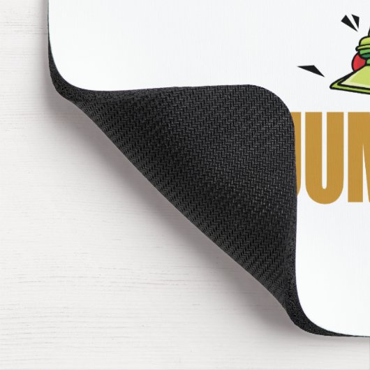 Funny Vacuuming Muismat (Hoek)