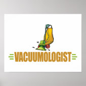 Funny Vacuuming Poster (Voorkant)