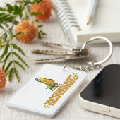 Funny Vacuuming Sleutelhanger (Voorkant Rechts)