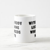 Funny Vaderdag Bald Man Koffiemok (Center)