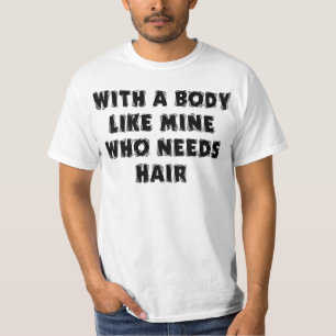 Funny Vaderdag Bald Man T-shirt