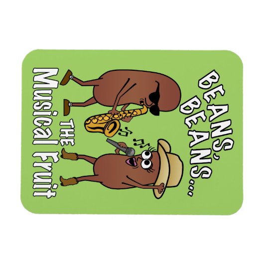 Funny Vaderdag Bean Farting Joke Magneet (Horizontaal)