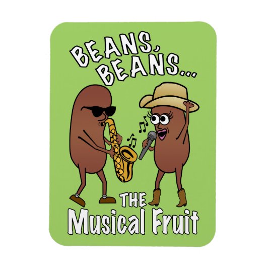 Funny Vaderdag Bean Farting Joke Magneet (Verticaal)