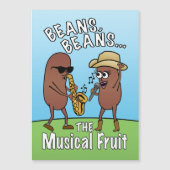 Funny Vaderdag Bean Musical Fruit Joke (Voorkant)