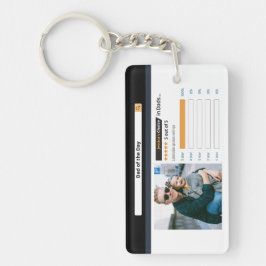 Funny Vaderdag Best Dad Sleutelhanger