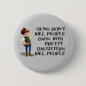 Funny Vaderdag Button (Voorkant)