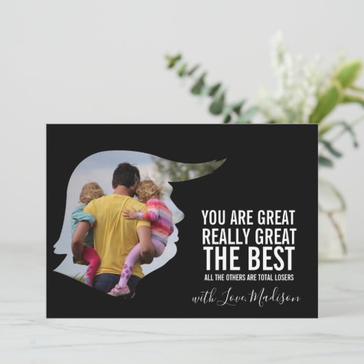 Funny Vaderdag Card Kaart (Staand voorkant)