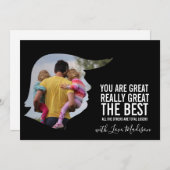 Funny Vaderdag Card Kaart (Voorkant / Achterkant)