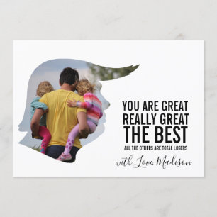 Funny Vaderdag Card Kaart