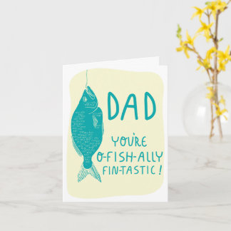 Funny Vaderdag card voor Geviste Dads Kaart